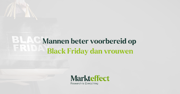 Black Friday 2023: Mannen beter voorbereid en meer geld gespaard dan